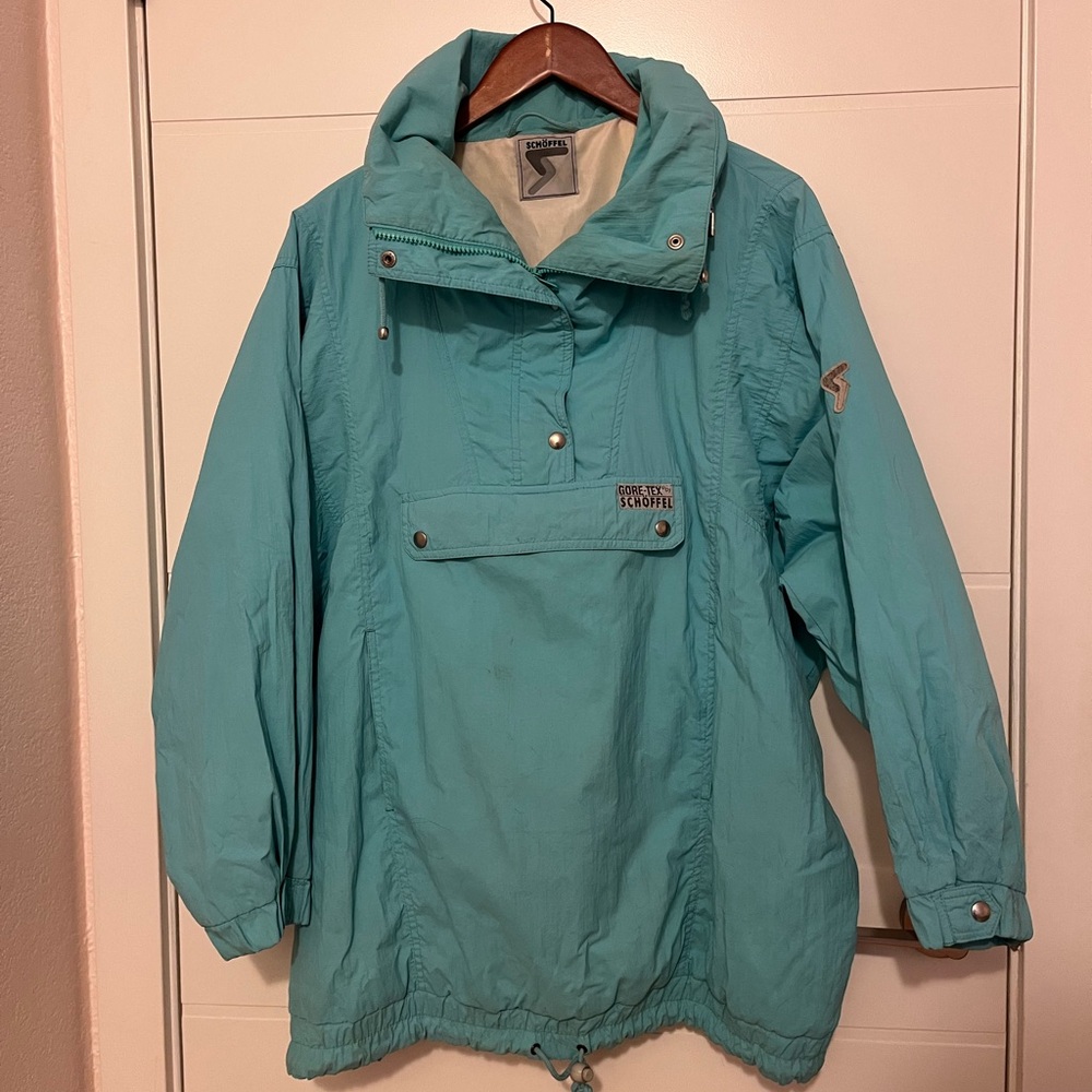 Schöffel Gore-Tex Teal Vintage Pullover Jacket